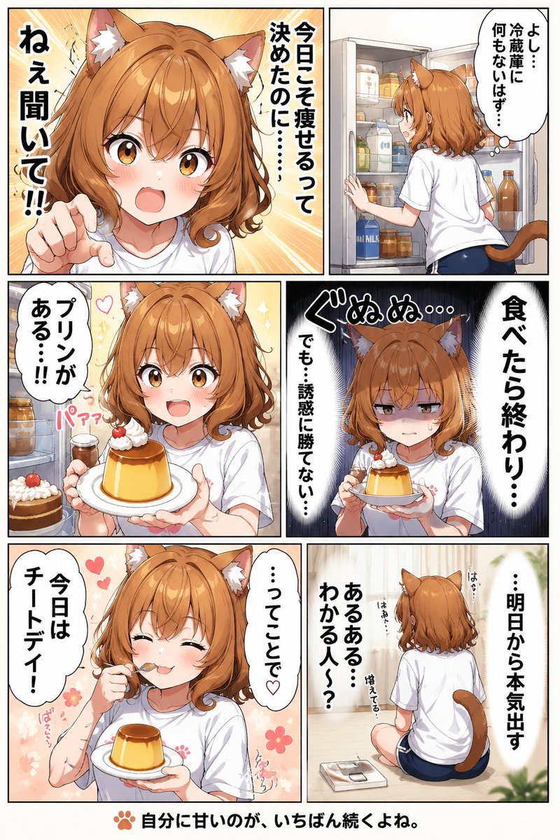 Gemini_beginner's tweet photo. やげんさん、初めまして！
お借りしたプロンプトをうちのChatGPTに合わせて使ってみました！
「明日から本気出す」のあるあるネタが出てきて面白いです😆 https://t.co/jBdrAkl1CQ