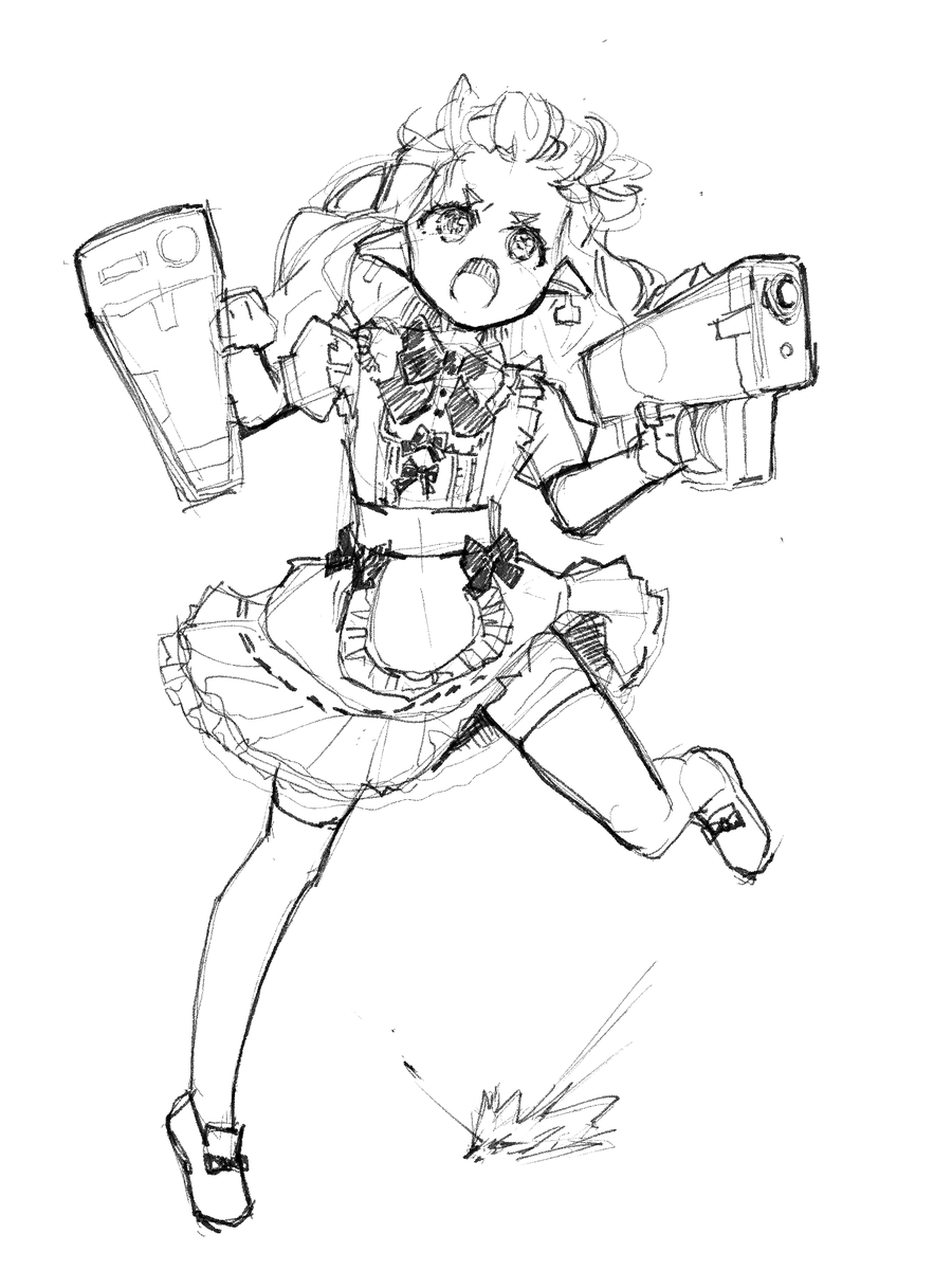 optical_frog's tweet photo. おえかき練習，Day 2003. 純然たるラクガキ． https://t.co/EEw0WtbosL