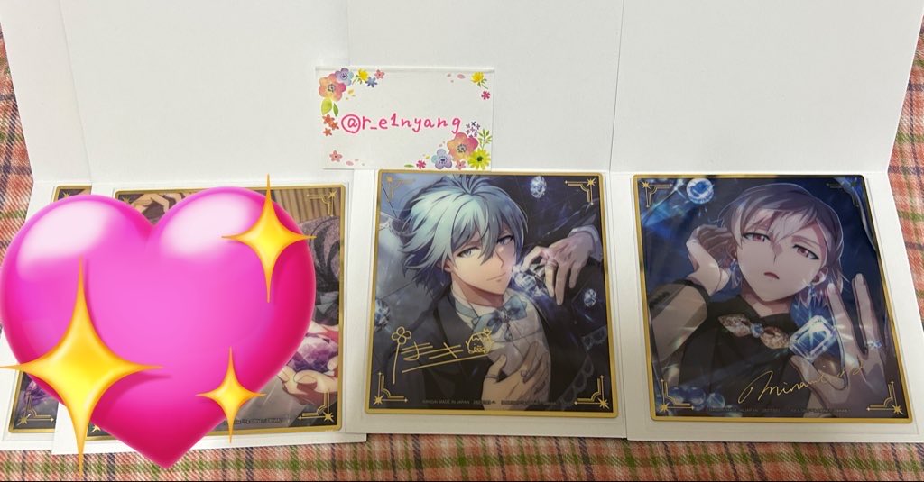 r_e1nyang's tweet photo. 【譲渡】アイドリッシュセブン アイナナ 
コレクタブルクリア色紙 ラスティアラ La'Stiara

譲 環 巳波
求 定価:400円(＋送料)

都内手渡し、郵送可能。
検索からもお気軽にお声がけください。 https://t.co/7QqPWZ9SDo
