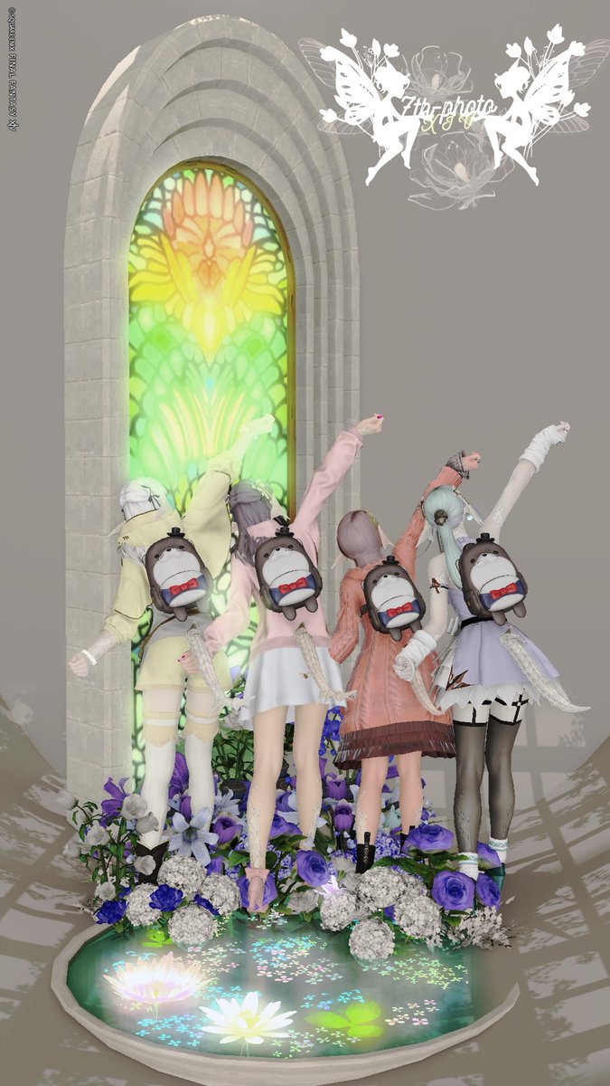 A_n_n_u_M7's tweet photo. 羽ちゃん🪽 ✖️ ウソウソ 🎀　

 #st_ccccff 様

#FF14 #FF14SS #アウラ #羽角 #羽角普及委員会 #7th_photo https://t.co/yjDqcGq2fD