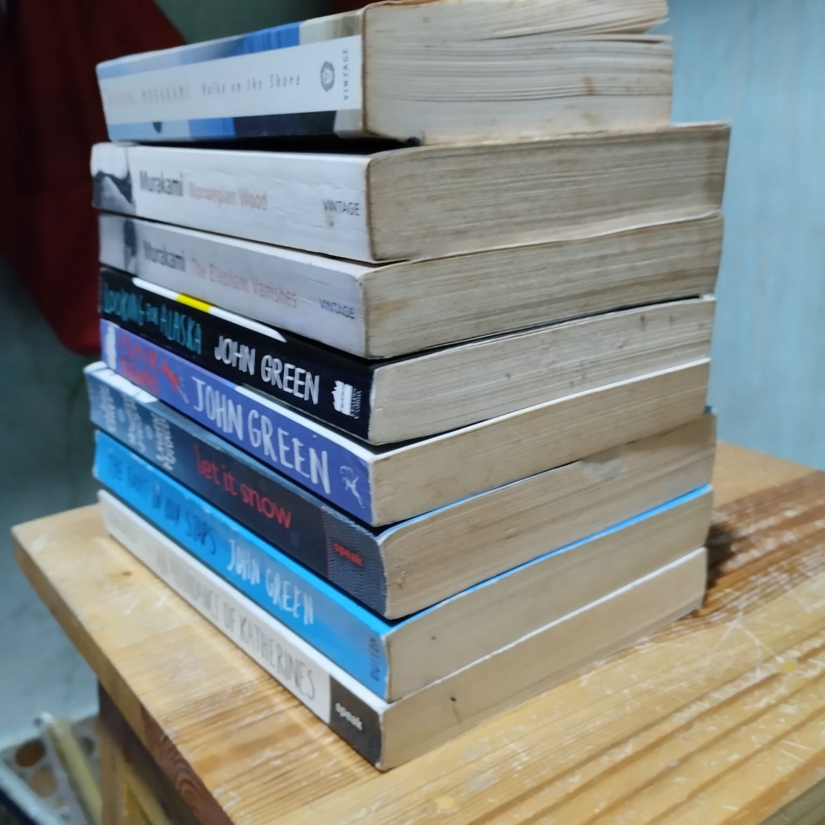 BookshopOrigami's tweet photo. WTS. Dijual.

John Green 35rb/pcs
Norwegian Wood 60rb

Kondisi bekas, bagus, dan Original. Bahasa Inggris.

Pemesanan: mention/DM/chat ke 085774834624 https://t.co/R1Uf7M0Zn8