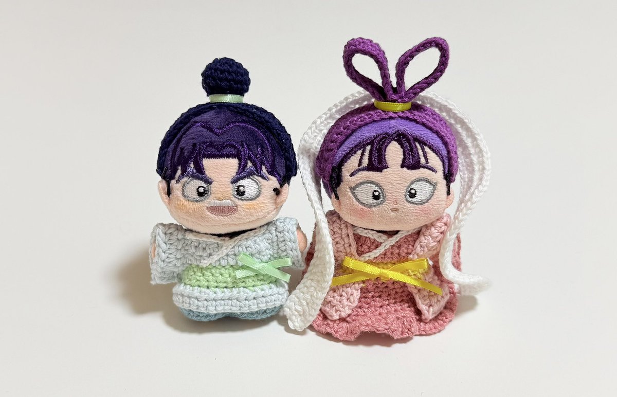 mmk__29's tweet photo. 彦星もできました💫
2人には当日までこの格好でいてもらいます >  ̫<♩ https://t.co/XPAA3cdEct