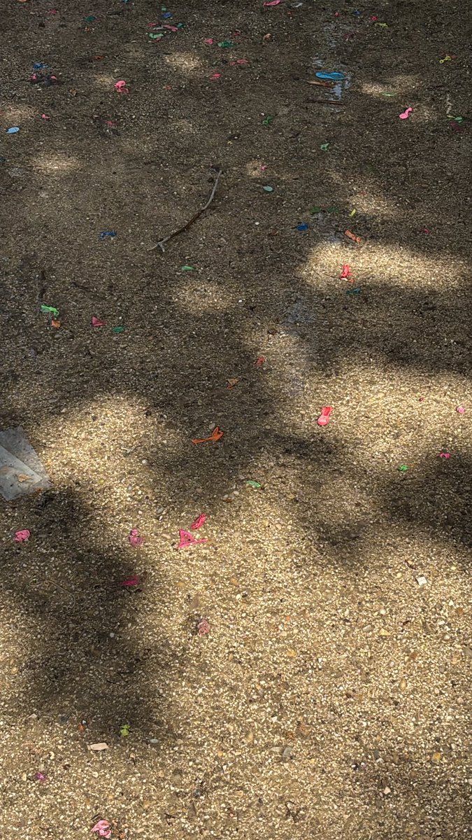 lucitax's tweet photo. Los globitos están muy bien para divertirse y refrescarse, pero este plastico qué pasa con él? Debería ser la educación ciudadana, pero no existiendo eso, qué se puede hacer? Parque de Eva Perón. Luego nos preocupan los plásticos, pero así todo el parque @Lineamadrid @MADRID https://t.co/cUGm2mEqyV