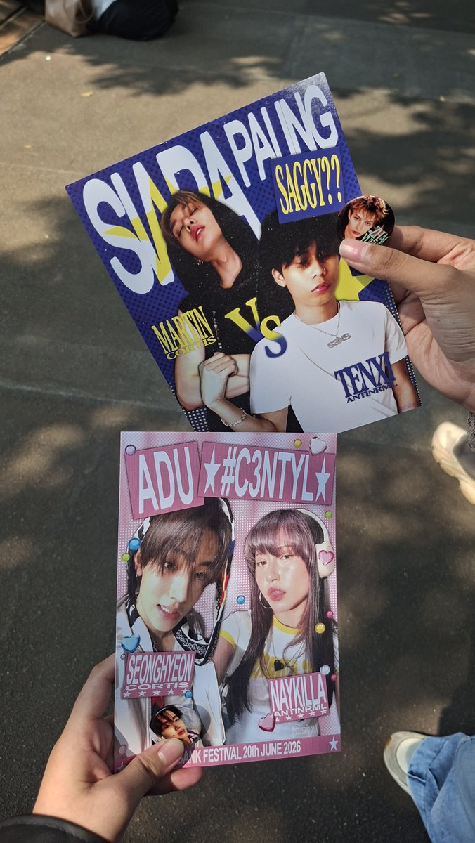 noysean_'s tweet photo. kemarin aku dan temen aku dapet freebies iniiii TERIMAKASIIII BANYAK KAAKKKK SUMPAH AKU SUKA BANGEWTT LAGI... MAKASIH UDAH GABUNGIN NAYKILLA DAN SEONGHYEEOONN CYENTIL MAKSIMAL‼️😆🫰🏻 https://t.co/lReFekGniy