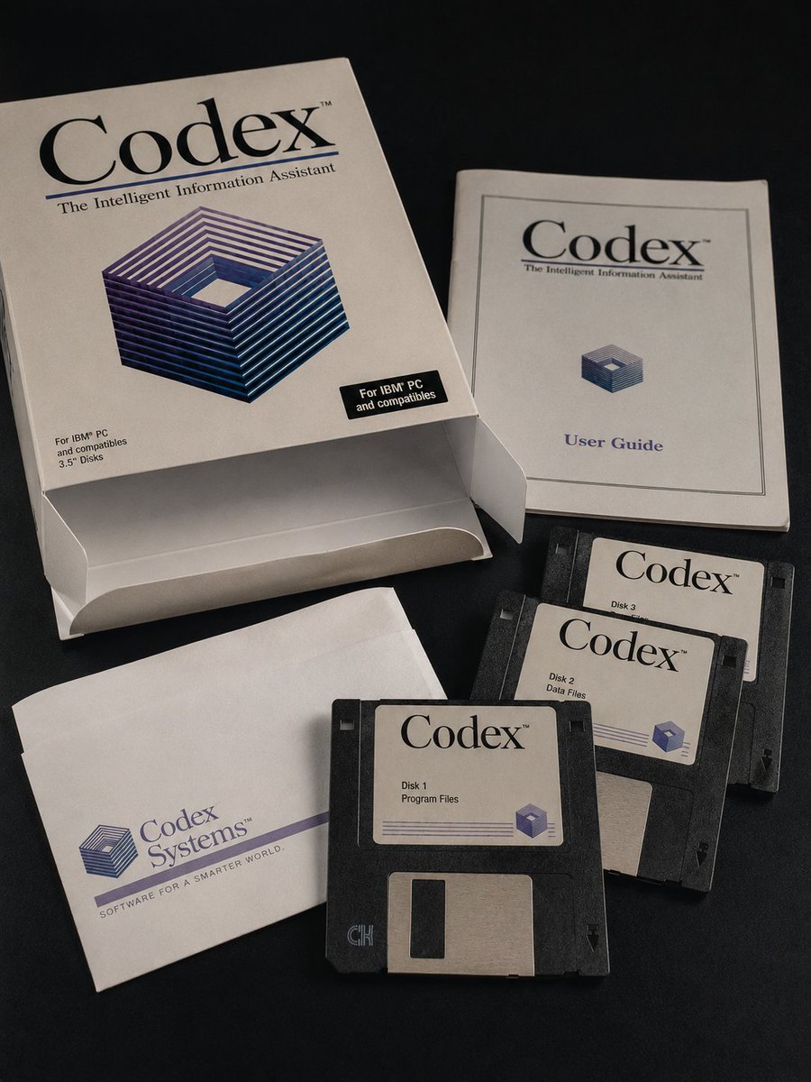 BackDoor3idiots's tweet photo. That's great! I’m still using Codex on my floppy disk system. I really must speak with the accounting department about switching to Claude Code soon. https://t.co/yMglTg45Rj