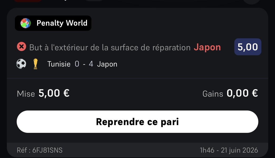 romalt45's tweet photo. @WinamaxSport faut payer la 😉 faut régler ça https://t.co/WfncaVXEuD
