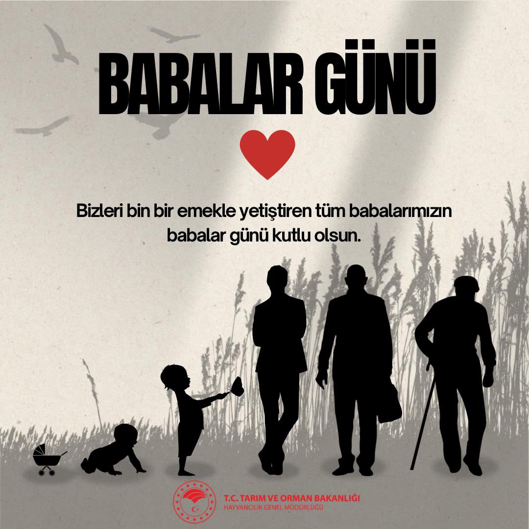 TR_HAYGEM's tweet photo. Toprağa emek, ömre bereket katan; sabırla, alın teriyle geleceğimizi yeşerten tüm babaların ve baba şefkatiyle hayatımıza dokunanların Babalar Günü kutlu olsun! 🌾🚜

@TCTarim https://t.co/8POPk4FWDf