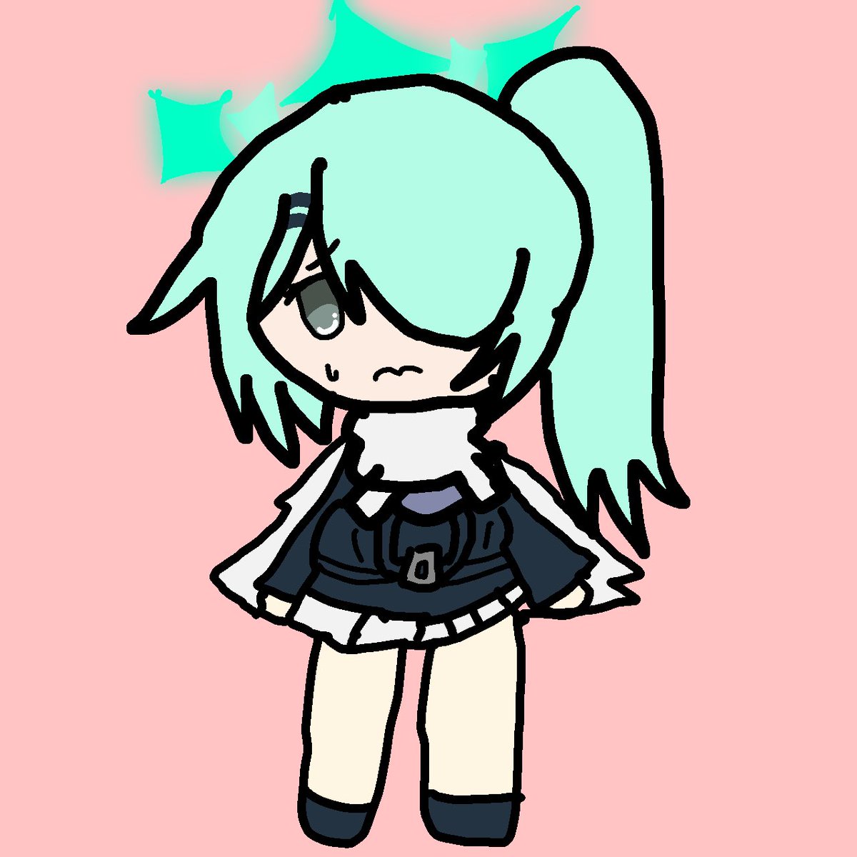 sara74blue's tweet photo. 今日描いたヒヨリ
#ブルアカ https://t.co/j0sDO4IDUw