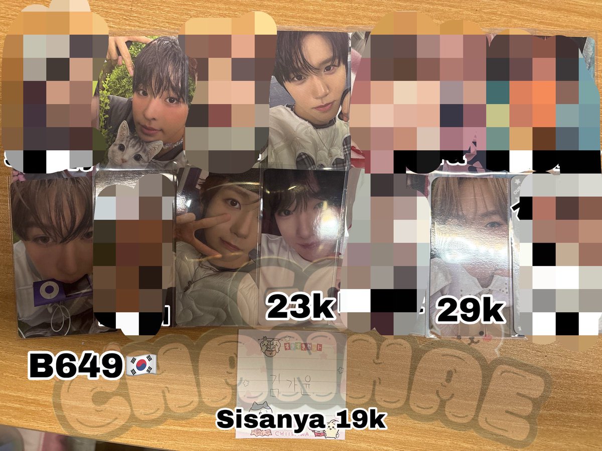 Anne_channe's tweet photo. Wts pc nct wish
Sion Riku Yushi Sakuya Ryo Jaehee 

✅Bersih Ina
❌for sensitive buyer
✅Ready Korea
✅go wa
📦dom sumsel
✅Fullpay

Tag Photocard aab digipack photobook kms pob fansign selca QQ music poppop songbird steady wishful ktown color ld sg26 tc vce yes24 ode to love https://t.co/XEUpcucDwl