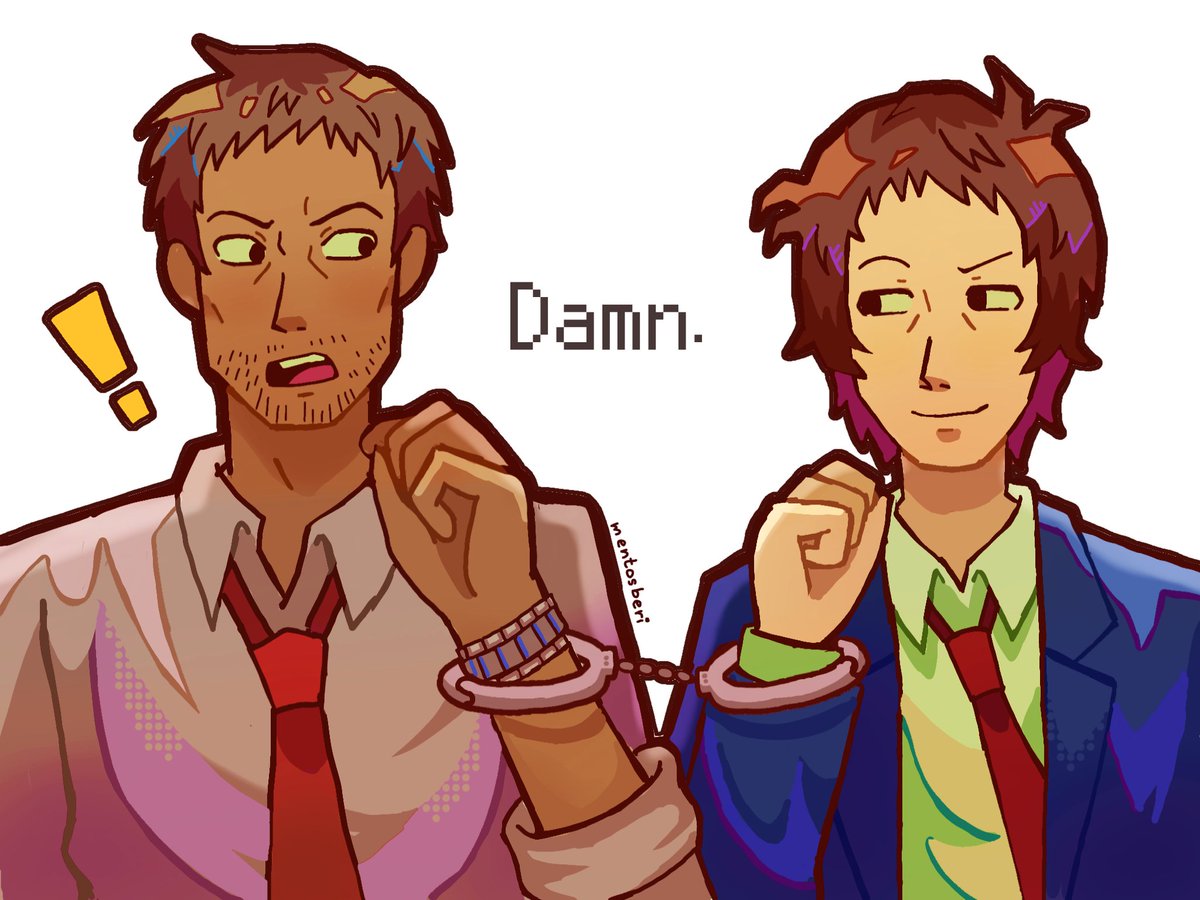 Mentosberi's tweet photo. happy fathers day to nanako's two bum ass dads https://t.co/Qz8YZlE6Qw