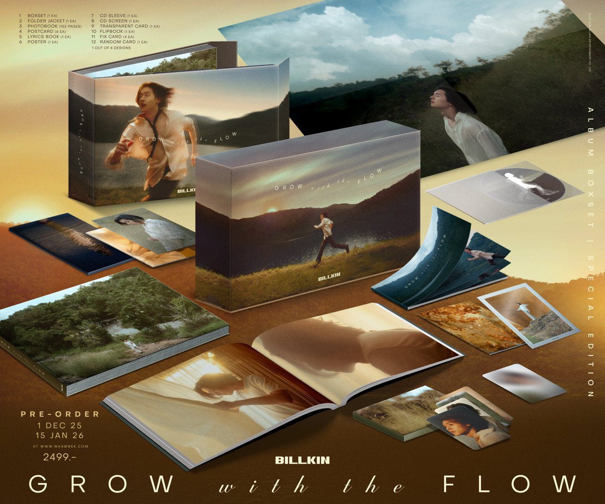 SXMAUCTSS's tweet photo. 🌟 WTS BILLKIN Grow With The Flow 🌟

🫶🏻 ส่งต่อ 1100 ส่งฟรี ems 
🫶🏻 พร้อมส่ง ของยังไม่แกะ ได้ครบทุกอย่างคับ มี 1 กล่องเท่านั้นค้าบ 🙇🏼‍♀️🥺🤟🏽

#GrowWithTheFlowAlbum
#ตลาดนัดบกพพ #ตลาดนัดบิวกิ้นพีพี https://t.co/vNk8tBuzpZ