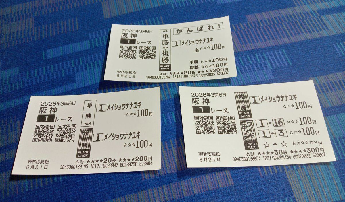 馬券コピーサービスが今日までなので体験をしてきた
