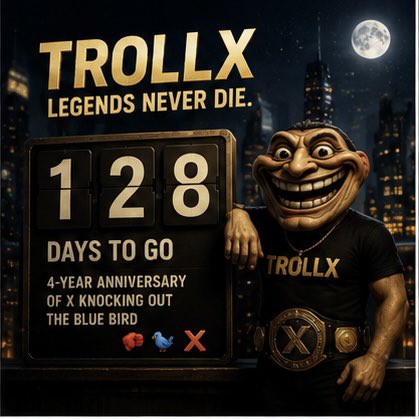 LegendTROLLX's tweet photo. TROLLX:

“Stop selling me fake numbers. Invest in TROLLX instead, and share it with your community. Fake engagement fades away, but a real community creates real value. That’s the power of TROLLX. 🤘🚀🥊” https://t.co/JeNIKSL6yu