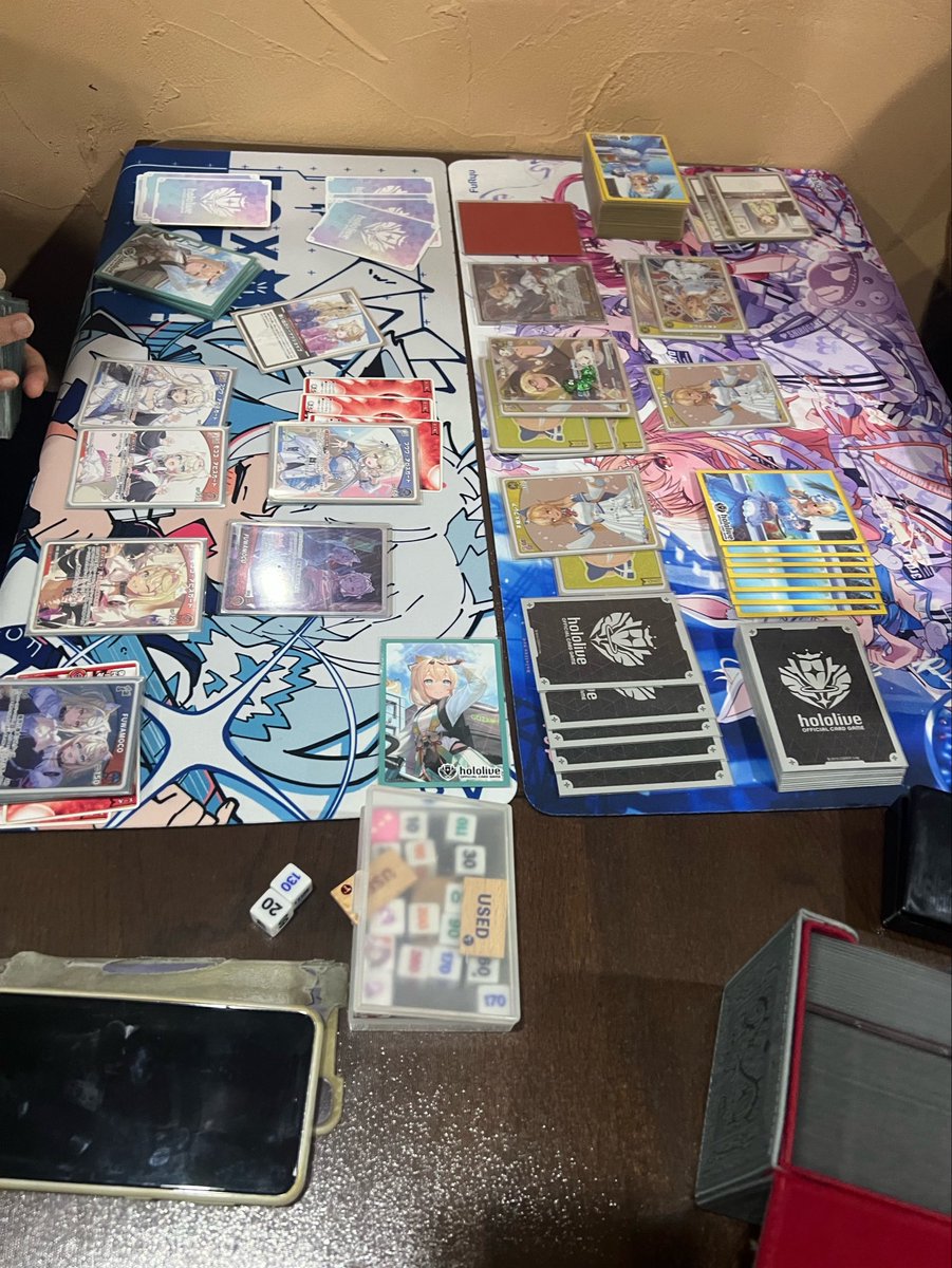 haisin_BAR's tweet photo. #ホロライブカードゲーム
本日開催のホロライブカードゲーム交流会の様子となります🎉

次回も日曜日19時より開催いたします❗️

ご参加お待ちしております❗️

#スターダスト
#ホロカ
#hololive https://t.co/SZeFYOuo1p