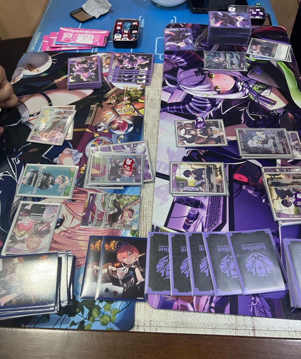 haisin_BAR's tweet photo. #ホロライブカードゲーム
本日開催のホロライブカードゲーム交流会の様子となります🎉

次回も日曜日19時より開催いたします❗️

ご参加お待ちしております❗️

#スターダスト
#ホロカ
#hololive https://t.co/SZeFYOuo1p