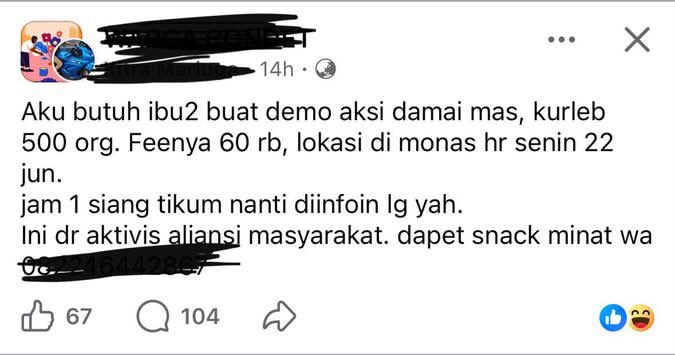 sibambaang's tweet photo. Implementasi 19jt lapangan kerja ternyata yang dimaksud pekerja lapangan semua https://t.co/ccDgm3IS6v