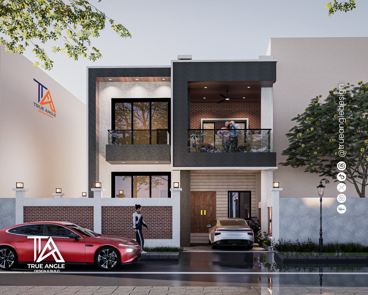 trueangledesign's tweet photo. A home should respond to its environment, not just sit on it.

Modern function meets Butwal brick heritage. 🧱✨ Our latest residential project taking shape in Manigram, Tilottama.

True Angle Design &amp; Build

#NepalArchitecture #HomeDesignNepal https://t.co/1qEXbq5gUt