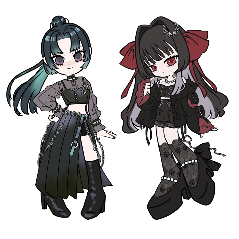 Naaa22g's tweet photo. 😈お知らせ😈

RK Music Fes.2026 物販の出演者様26名の一部グッズのミニキャラクターを担当させていただきました！！

現在もLIVE中ですので気になる方はぜひ公式アカウントを見てみてください！！

@RKMusic_inc 
#RKMFes_2026 https://t.co/Fr0ges14iv