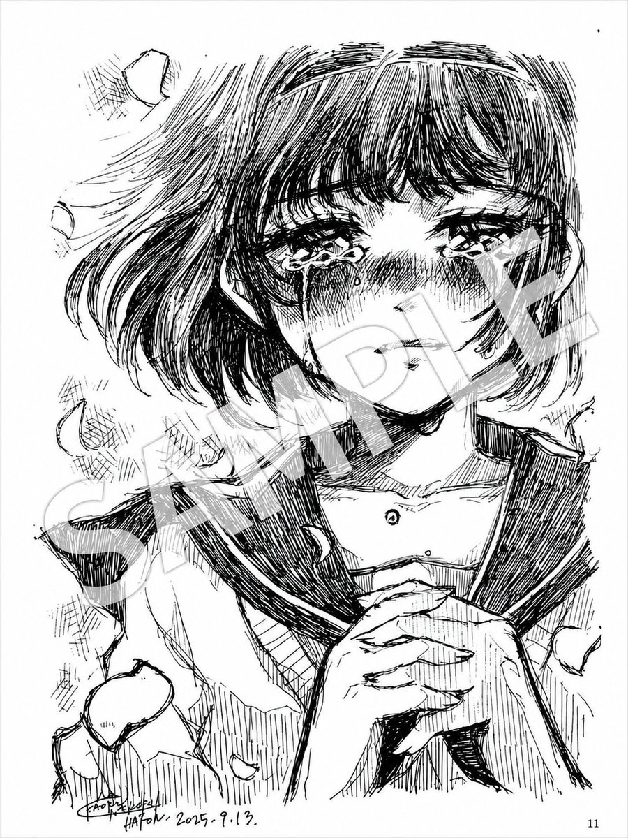 charon_kn's tweet photo. 6/28新刊『首吊草 - 精神病棟闘病絵日記』

webオンリー初出です✨
2025年秋、精神病棟にいた頃にボールペン一本だけで描いたイラストと日記をまとめた一冊です。

なんと82ページあります！！
ずっしり絵日記ですｗ

※闘病中の記録のため、一部重い内容・精神疾患に関する描写を含みます。 https://t.co/GfLwzLJwkb