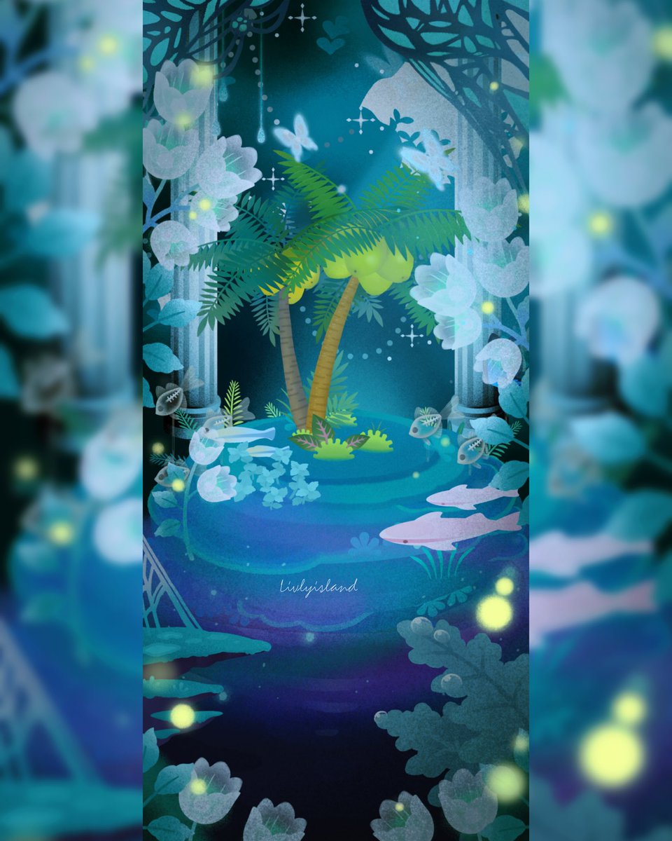 non_Livly2023's tweet photo. 『night temple』

 #Livlyisland  #noz_layout https://t.co/U3TEWGxfbV