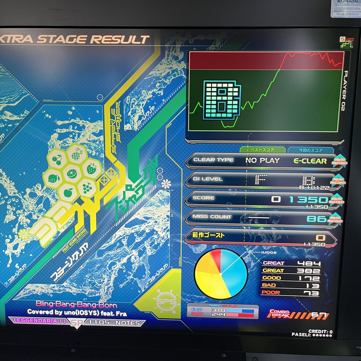 xba2x's tweet photo. 解禁進めようと思ったけど昨日の疲労が取り切れず3クレで撤退
なのに☆11 更新ありで大感謝！

ぶりんばんばんぼん、イージーした時(3枚目)と全く同じゲージ推移でわら
スコアもBPもほぼ一緒
なんも成長してねえ https://t.co/KAoj7trnHu