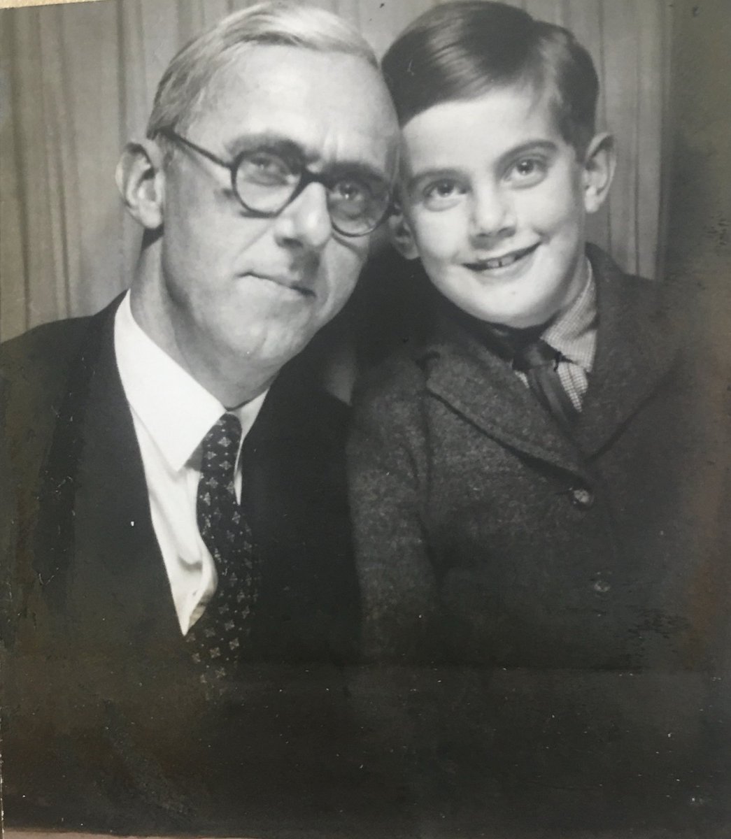 GylesB1's tweet photo. Me and my dad in a London Photo Booth about seventy years ago. 

(He was born in 1910 and died in 1981.  But he’s with me everyday.) https://t.co/7AAvQ6prHS
