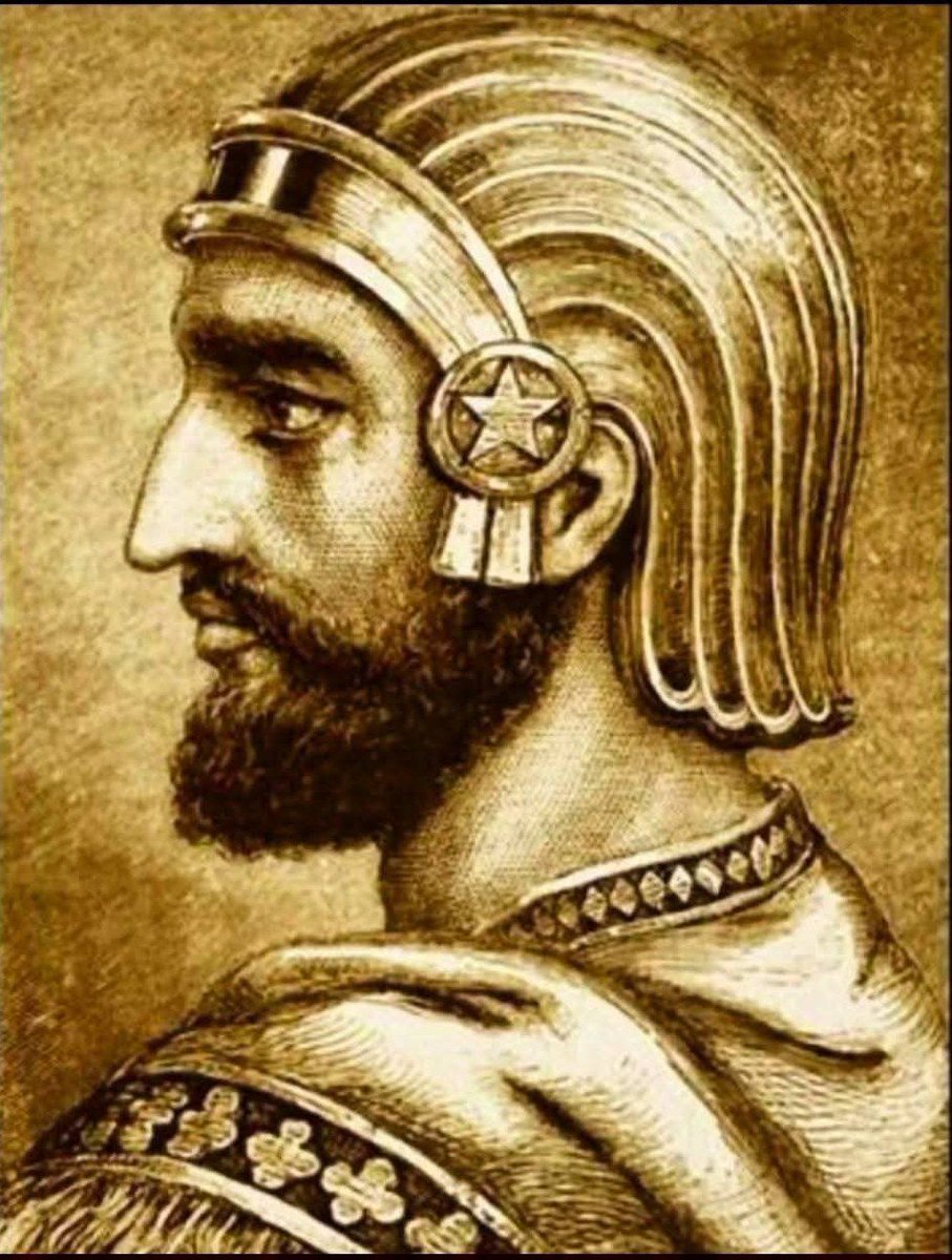 Dr_TheHistories's tweet photo. In 539 BC, Cyrus the Great, founder of the Persian Empire, issued what is often called the first declaration of human rights. 

After conquering Babylon, he freed slaves, allowed people to follow their own religions, and promoted equality. The Cyrus Cylinder records his policies of tolerance and temple restoration, earning him recognition in the Hebrew Bible for allowing the Jews to return to Jerusalem.

Western narratives often cast the Persians negatively because they opposed the Greeks, who are idealized as the foundation of Western civilization. Films like 300 glorify the Spartans as champions of freedom while completely ignoring their brutal system of enslaving the Helots, who produced food and goods for Spartan society and were terrorized through state-sanctioned slayings to maintain control.

#drthehistories