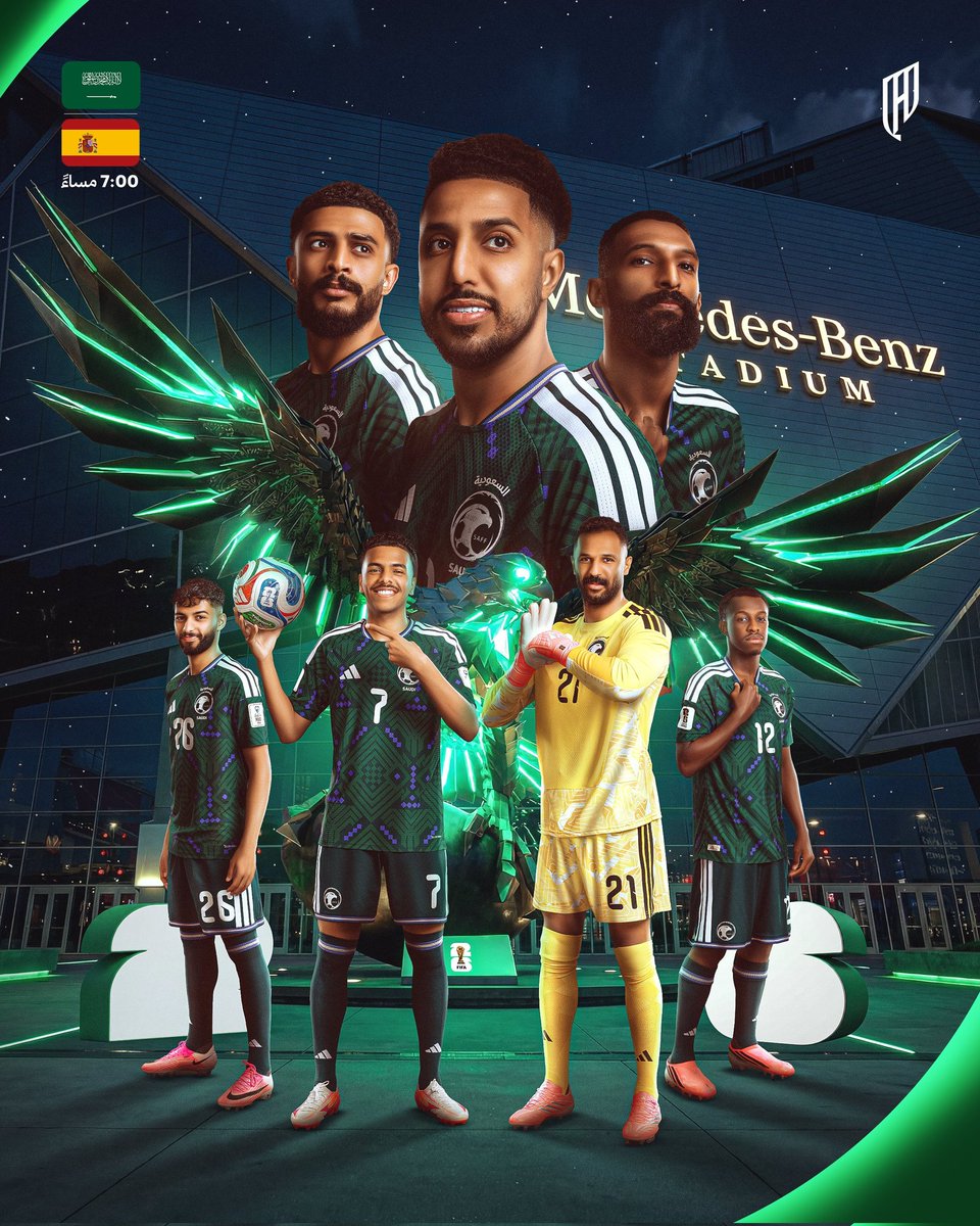M7md75608's tweet photo. يوم أخضرنا .. كل التوفيق لمنتخبنا اليوم 💚🇸🇦

#فرساننا_في_المونديال | #FIFAWorldCup https://t.co/X6gQh0ZNAG