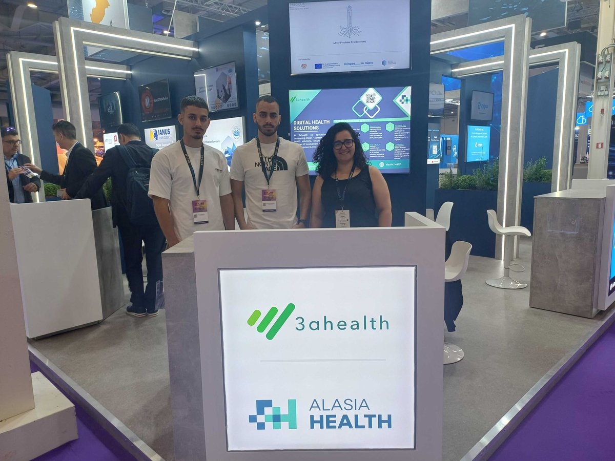 VELESHub's tweet photo. Between June 17-19, 2026, our Consortium Partner 3AE Health represented at BEYOND Expo 2026 in Athens, as part of their Cyprus Pavilion!

This was a fantastic opportunity to showcase VELES and Alasia Health, their #EHDS-ready and interoperable Electronic Health Record platform. https://t.co/bFx5d6Ge47
