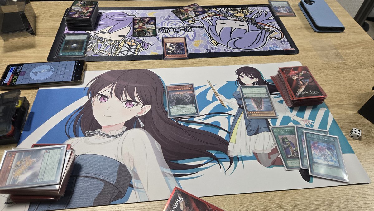 遊戯王2015年3月ゲートボールのXCGを色々組んだので友達と遊んでました