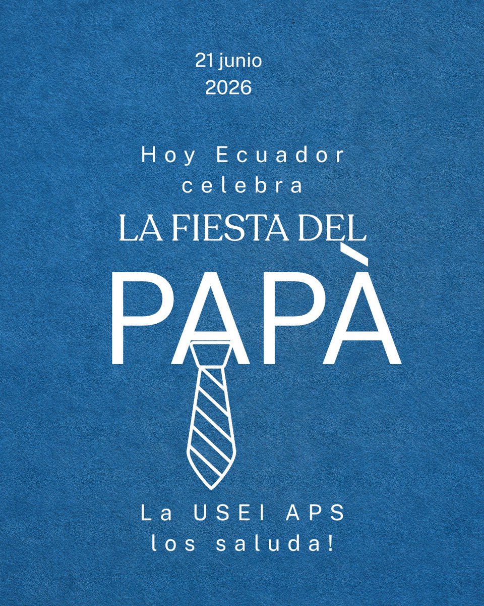 assousei's tweet photo. Feliz dia del Papà Ecuatoriano! @CancilleriaEc @EmbajadaEcuITA https://t.co/SnHoWFGJuN
