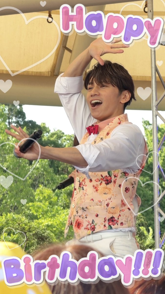 _ayapn's tweet photo. けーしお誕生日おめでとう💜(  .  ̫. )⊃🪄➰⋆꙳
これからもいっぱい楽しませてね〜🧑🏻‍🩰💞

#山本佳志生誕祭2026
#RidewithFIRE山本佳志生誕祭 https://t.co/sYuii2lb3W