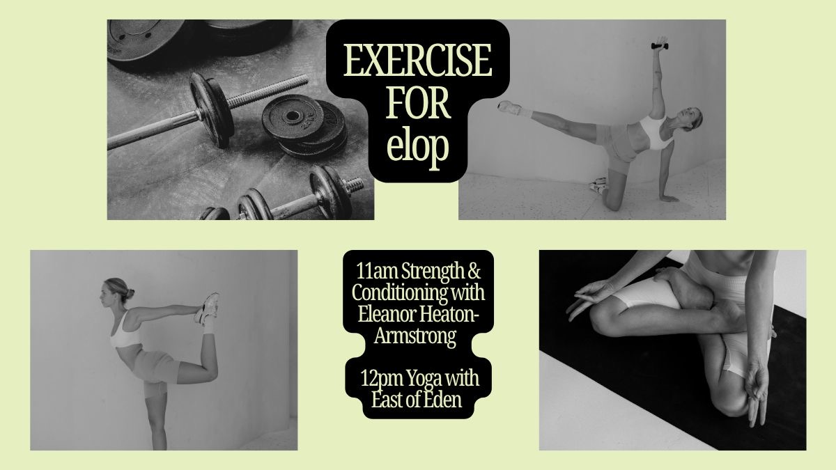 ELOP_LGBT's tweet photo. Celebrate elop's 30th Year and join our exerice4elop classes at @chatspalace Saturday 27 June 
Yoga with @eastofeden17 and Strength and Conditioning with Eleanor. Tickets https://t.co/Vh3NQ4nFqz
#Pride #Eastlondon #LGBTQ+ #HackneyPride #WalthamForestPride #fitness #mentalhealth https://t.co/r7Ham0i7kR