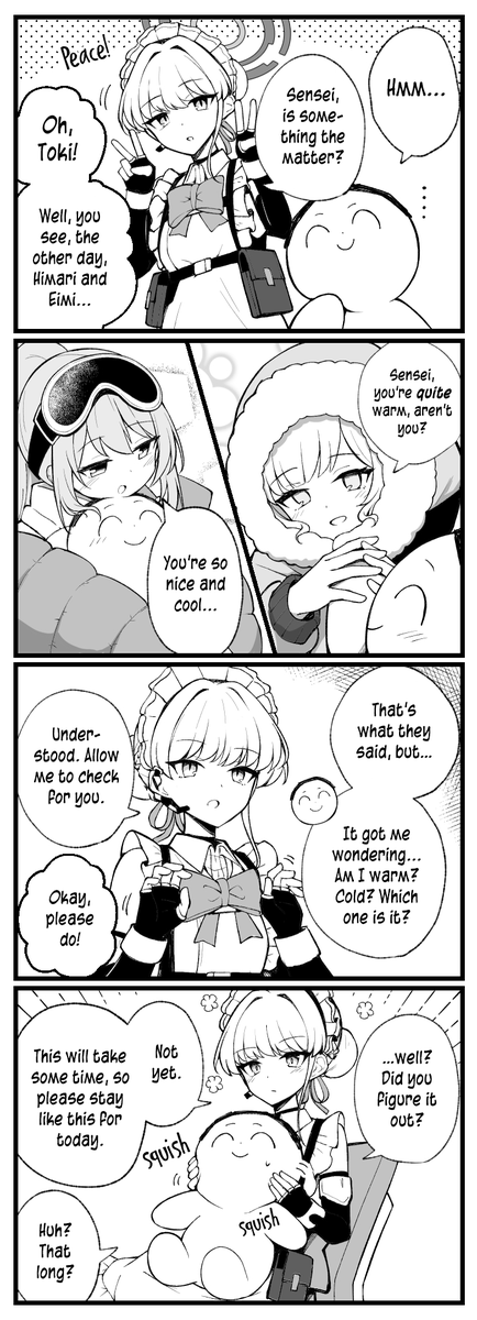 TheParacite's tweet photo. @sakumogain [EN Version]
Artist's Comment: Toki and Sensei's Question

英語版です！ https://t.co/2EwEmHOE0Z