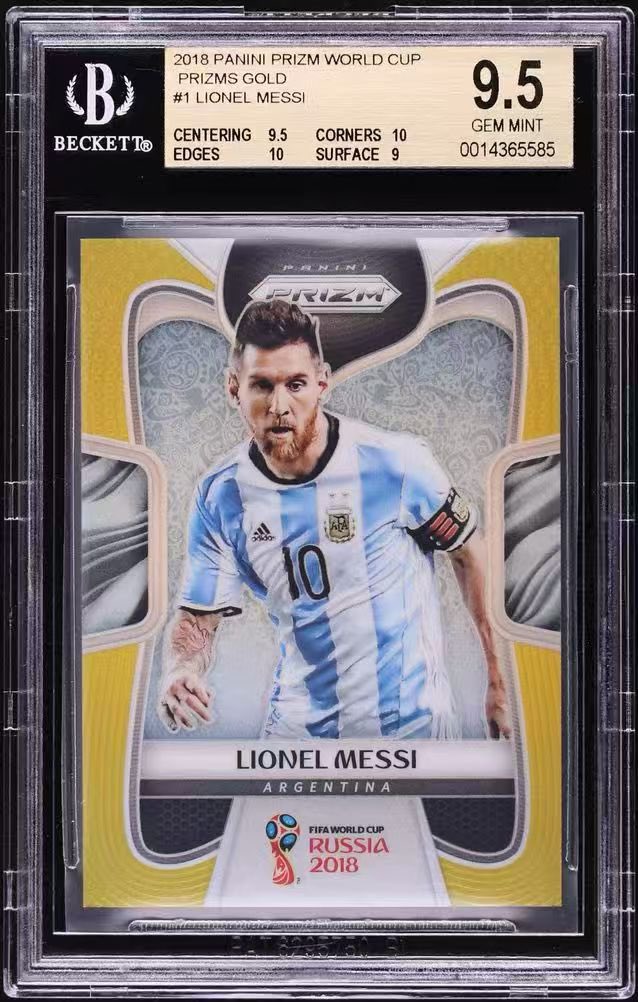 委託販売 リオネル・メッシ Lionel Messi 2018 Panini Prizm World Cup 