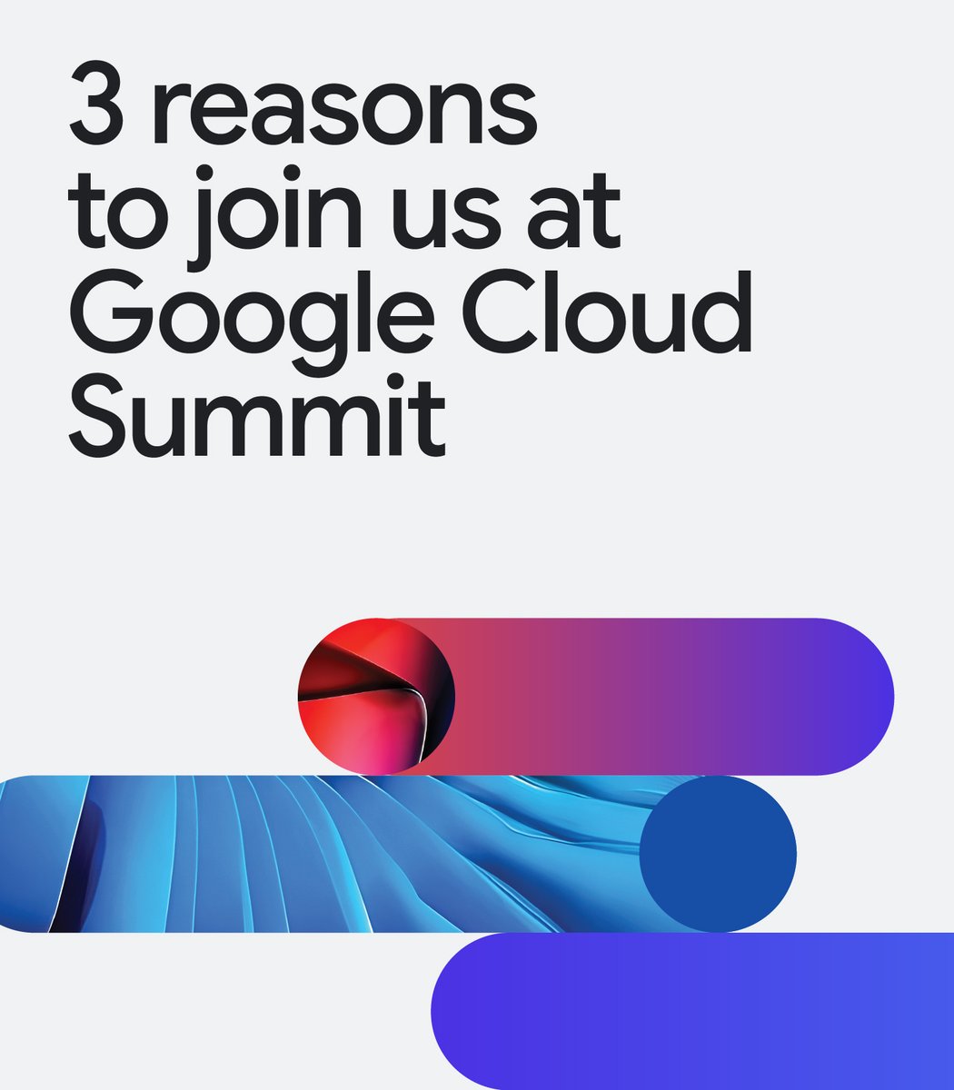 GoogleCloud_ANZ's tweet photo. Last call! 🚨 3 reasons to join #GoogleCloudSummit Sydney/Warrane '26:

1️⃣ Real-world AI blueprints from industry pioneers
2️⃣ Live Agentic AI demos
3️⃣ 6 breakout tracks to customise your roadmap

See enterprise-grade execution! Register now ⤵️ https://t.co/zukyWqEnNi https://t.co/jCujyi8heK
