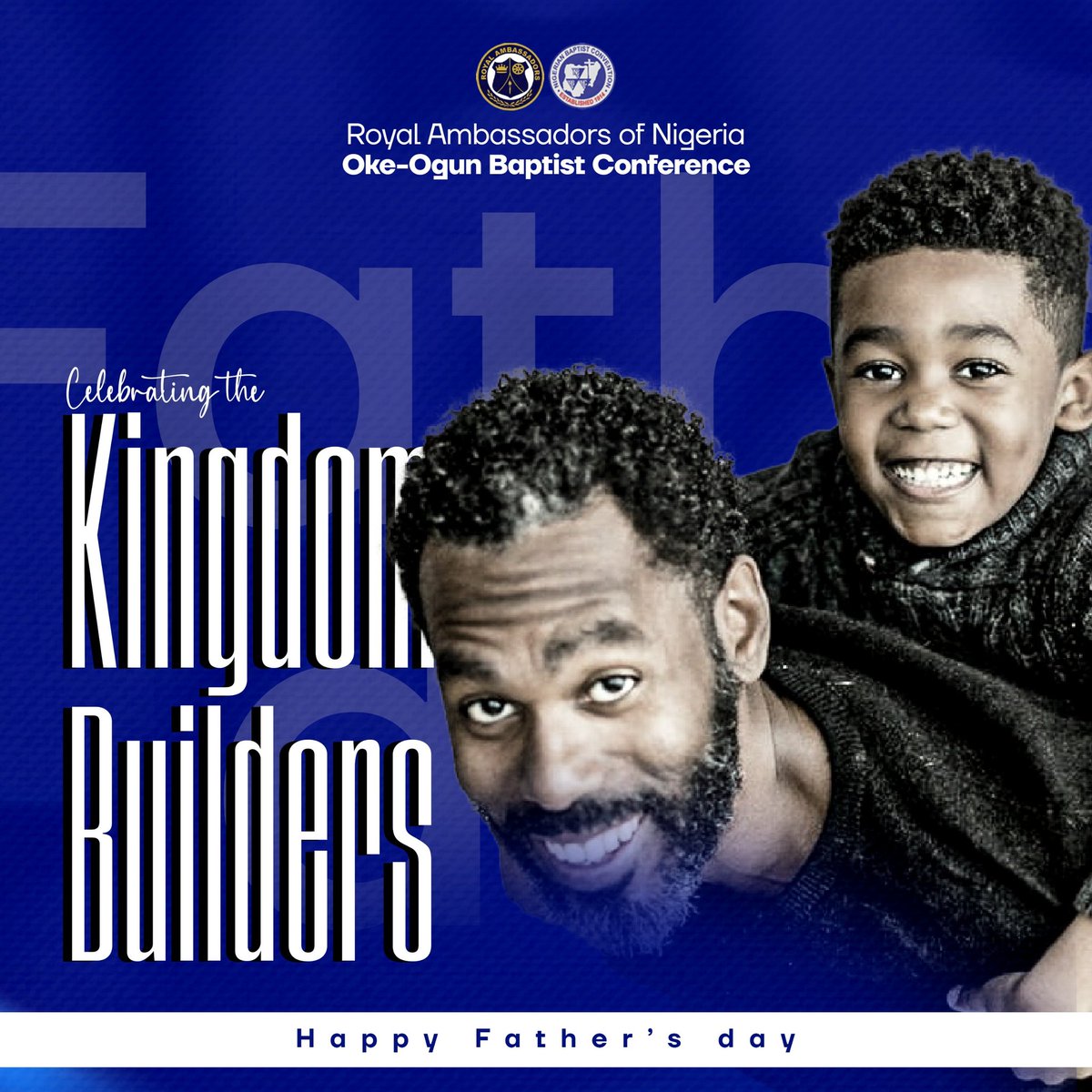 RAokeogun's tweet photo. Happy Father’s Day to all our fathers. We appreciate your love, commitment, and sacrifices. We pray that the grace you need to be true Kingdom builders, the Lord shall grant unto you in Jesus’ name.
#RAokeogun
#Proudlybaptist
#Baptistfamily
#Arise
#Ariseforimpact
#Father’sday https://t.co/uJH634t20S