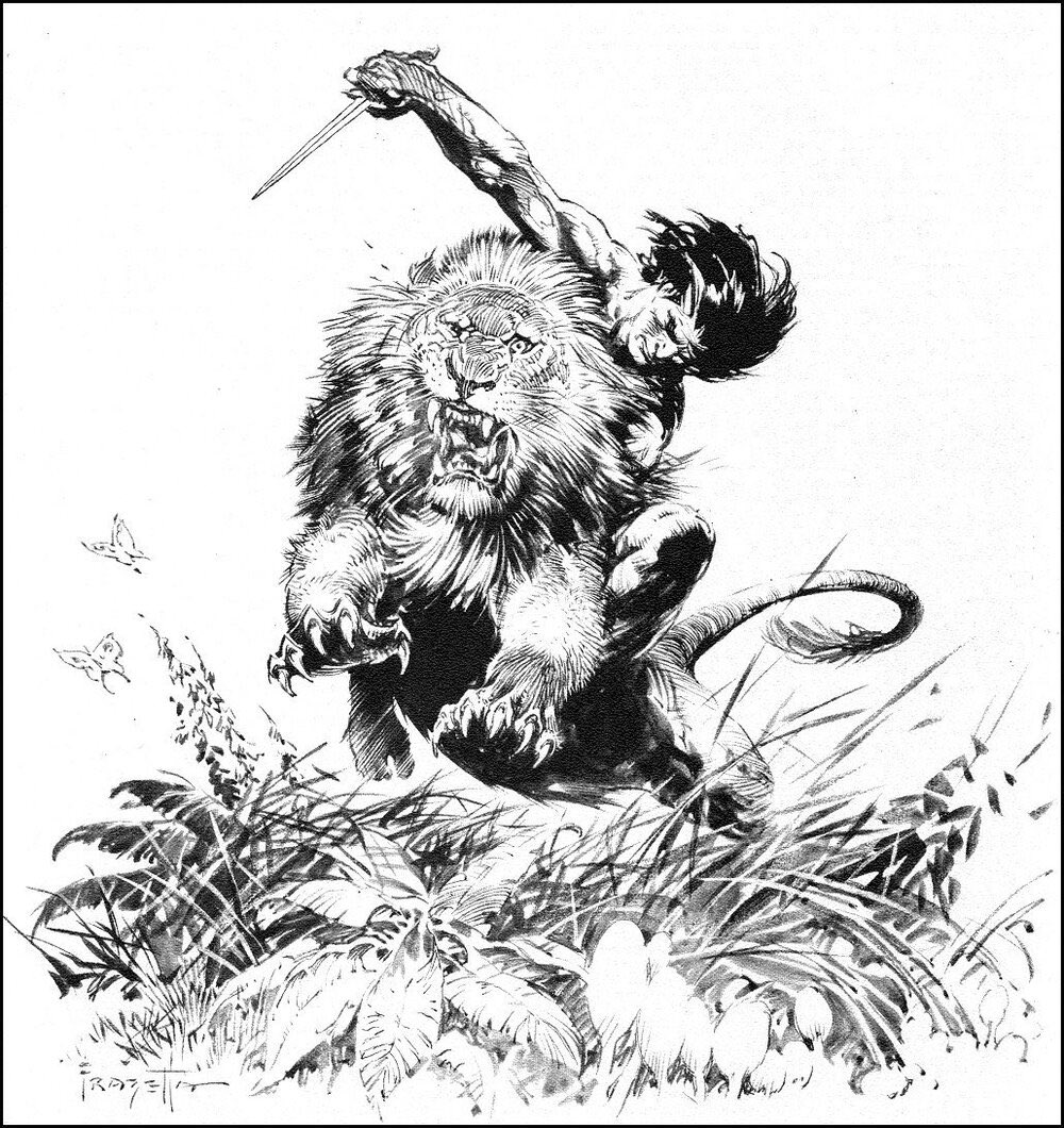 lavidaenvinetas's tweet photo. Frank Frazetta https://t.co/kUTwsoWMud