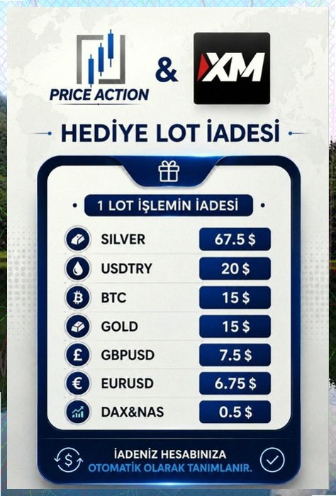 joseecrete40's tweet photo. PRICE ACTION &amp; XM GLOBAL %75 LOT İADESİ KAMPANYASI
#bonus #altın #lotiadesi #forekssinyal #ons #tickmill #priceation #sinyalgrubu #dxy #xagusd #bist100 #cashback #nastaq #us100 #xmglobal #forex #augusd
Analiz ve işlem grubu; https://t.co/15jboimrr5
adlzt https://t.co/DCEX53jPa3