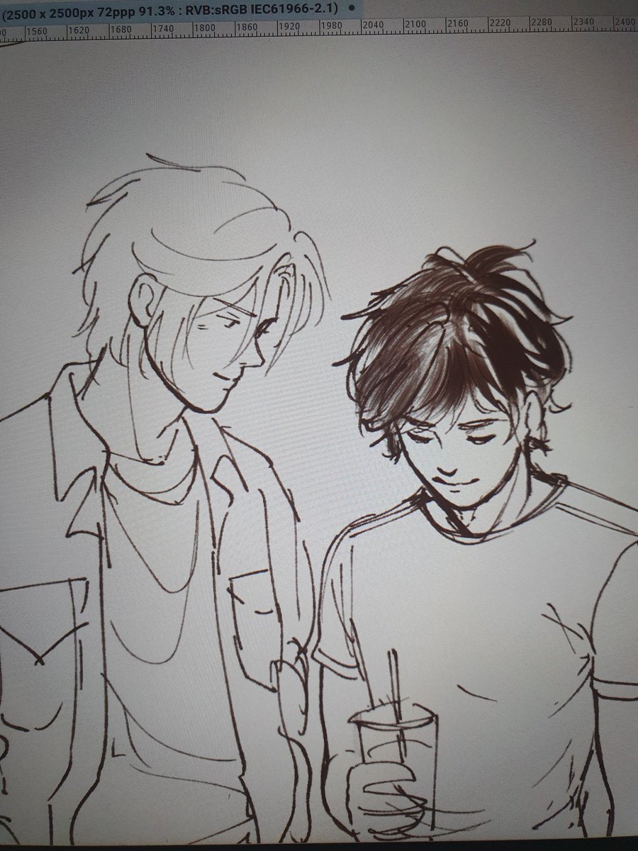 TelCoquelicot's tweet photo. working on something for pride month! 🌈🌈 https://t.co/v6kU6XCW3T