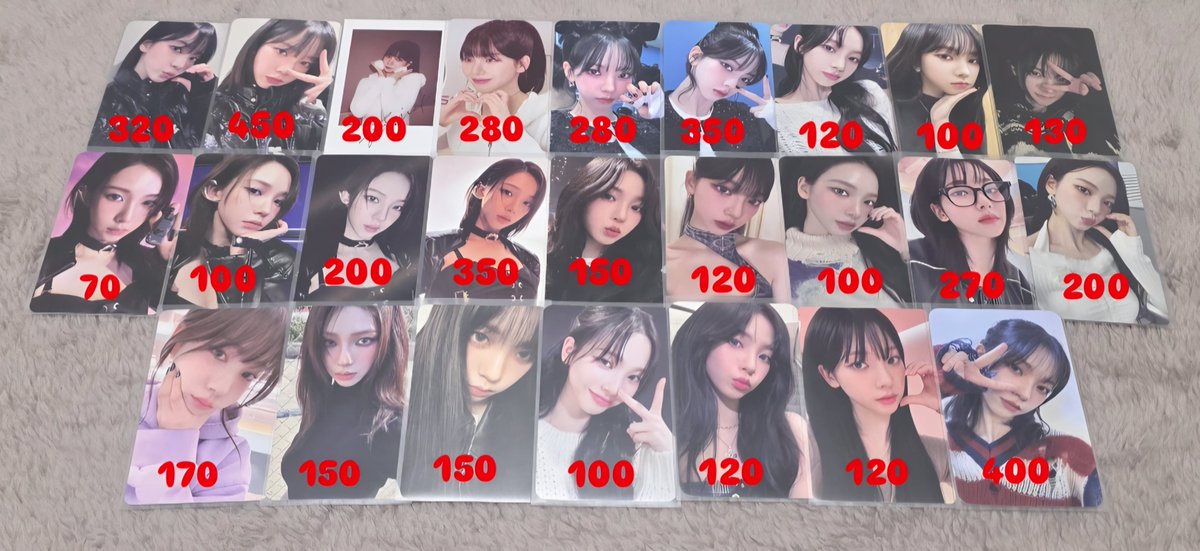 onochayama2012's tweet photo. WTS / พร้อมส่ง 💌

พี่น่า คาริน่า 🩵
ราคาตามภาพยังไม่รวมส่ง +ค่าส่ง 45฿
📮 ยอด 500 ขึ้นไปแถมรูปที่4 1ใบ+ส่งฟรี

ขอดูเพิ่มเติมได้ทุกใบครับ
บางใบพอจะลดได้อีกครับ

ไม่มีตำหนิหนัก(หัก,งอ) บางใบมีรอยนิดหน่อยต้องส่องไฟ

ถ้าตอบDMช้า เมนชั่นเรียกได้เลยครับ

#ตลาดนัดaespa #ตลาดนัดเอสป้า https://t.co/uDqVQcAuje