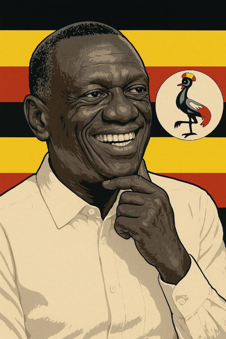 AnkundaBest's tweet photo. I visited my political dad #DrKB at Luzira Upper Prison. Passed through 4 checkpoints, My phone and money taken, ID checked. He was in yellow uniform. We spoke through a big glass on a prison phone. I almost broke down but his strength in pain gave me more hope and courage.

#ABA https://t.co/N2drFn6TDY