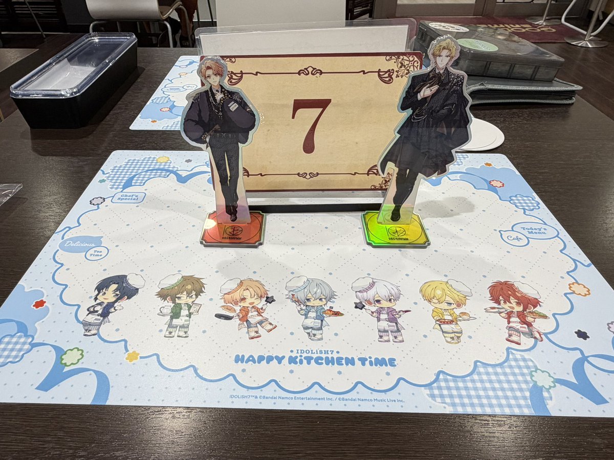 rkrm07's tweet photo. アイナナちゃんの7番のお席😇💕 https://t.co/7la5wBofAp