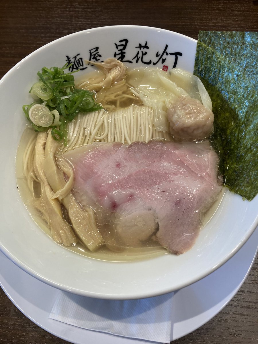 Citrusorange13's tweet photo. 麺屋星花灯@千葉県香取市
塩ラーメン＋花灯玉
2026/05/26、忙しくてなかなかあげられませんでした。
個人的には10時から営業しているのがありがたいです。少しずつ違うメニュー食べてます。塩ラーメンも美味い。
またタイミングみて食べに行きます。 https://t.co/uu3fuGj1Z9