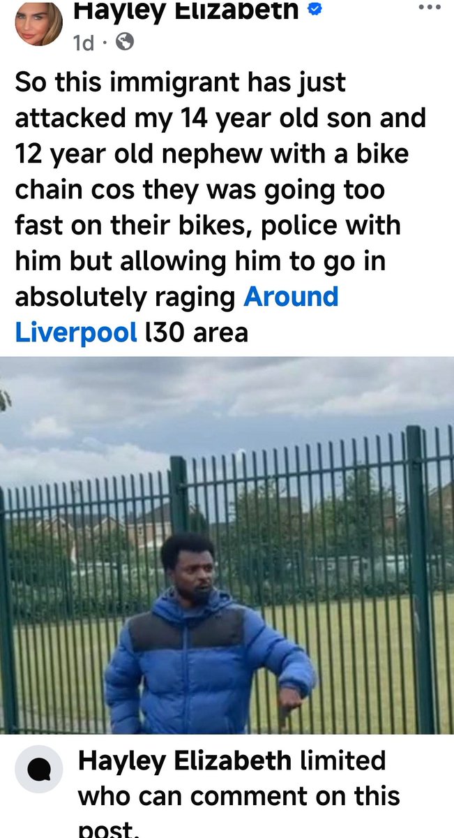 TheMeldrew's tweet photo. Seen a few post about this, woman claiming her kid was attacked by an immigrant when it was the other way around and the same kids destroyed a delivery bike outside McDonalds thinking it was an immigrant when it was a white boy who had borrowed his mums bike https://t.co/XbAckRRtnq