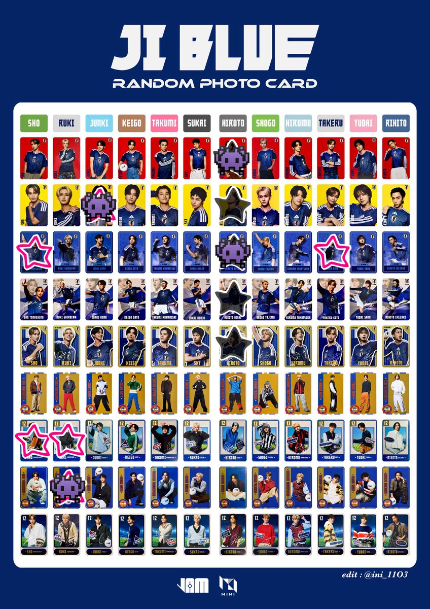 ddd_two's tweet photo. JI BLUE OFFICIAL GOODS JO1 INI
フォトカード トレカ

譲)河野、白岩、與那城、後藤(画像☆)
求)西(画像★)

サイン⇄サイン優先

郵送、名古屋手渡し
東京手渡し(6/27午前のみ)、大阪手渡し(要相談)

#JIBLUE交換 https://t.co/ov0QNllZlH