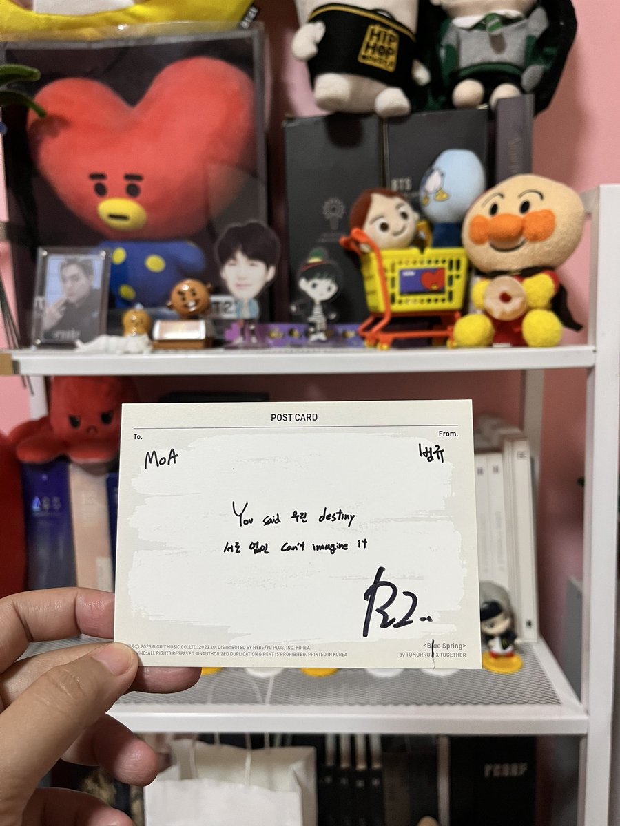 hannahmitchii's tweet photo. WTS LFB ph 🛒 quitting sale 

✨ TXT Signed official

HK signed album 2200
BG signed postcard 1800

🚚 J&amp;T
💰Gcash/GoTyme/Maya

tomorrow x together wtb Ifs wtt soobin yeonjun
beomgyu taehyun huening kai moa txt ph https://t.co/pHVFnNet4A