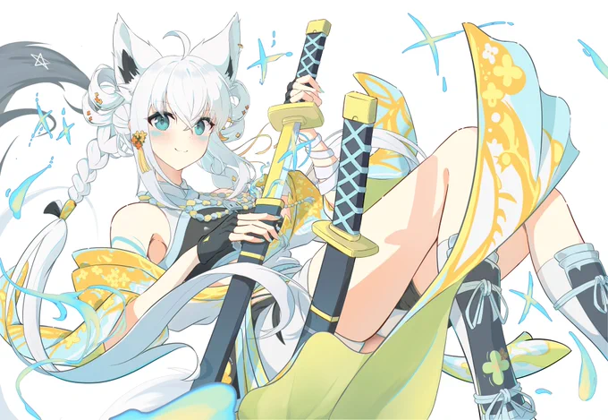 #絵フブキ 『百花繚乱』