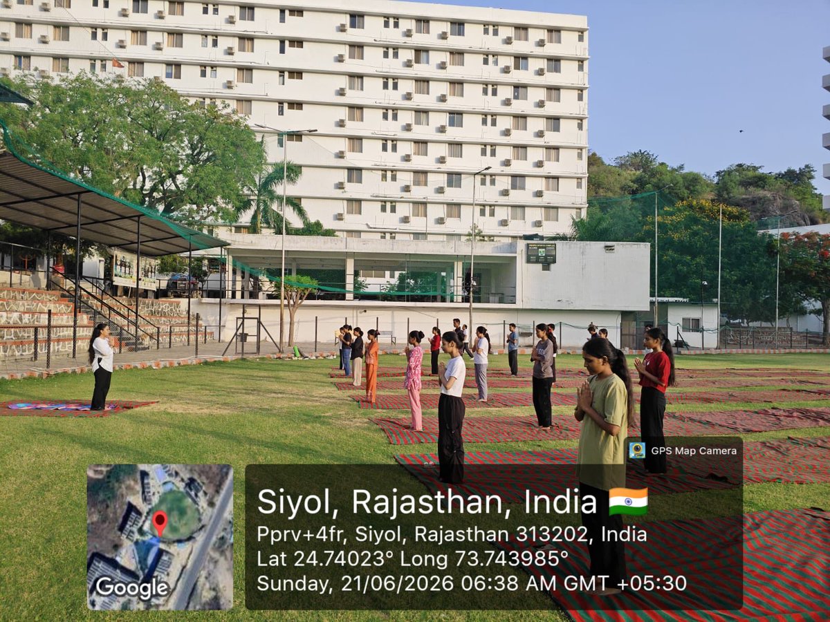 AnantaHospital's tweet photo. Celebrating the spirit of health and wellness on International Yoga Day 2026 at Ananta Hospital, Nathdwara.
A wonderful morning filled with yoga, positivity, and mindfulness as our team and participants came together to promote a healthier and happier lifestyle.
Healthy Mind • Healthy Body • Healthy Life
Thank you to everyone who joined us in making this event a success.
Ananta Hospital - Ananta Hills, National Highway 8, Tehsil Nathdwara, Rajsamand, Rajasthan – 313202

Hospital Appointments: 02953288000, 9772278615, 9784500126, 9783304052

#AnantaHospital #InternationalYogaDay #AnantaHospital #Nathdwara #YogaForLife #Wellness #HealthyLiving #OneEarthOneHealth #YogaDay2026