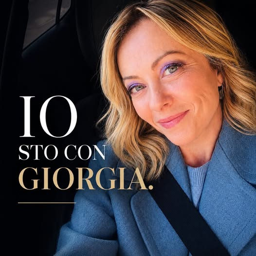 ClaudioDion1957's tweet photo. IO STO CON GIORGIA! https://t.co/yDfsTGLyFy